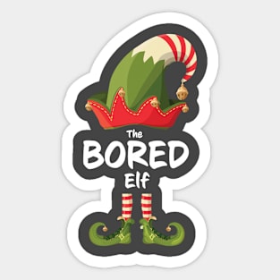 THE BORED Elf Family Group Sticker